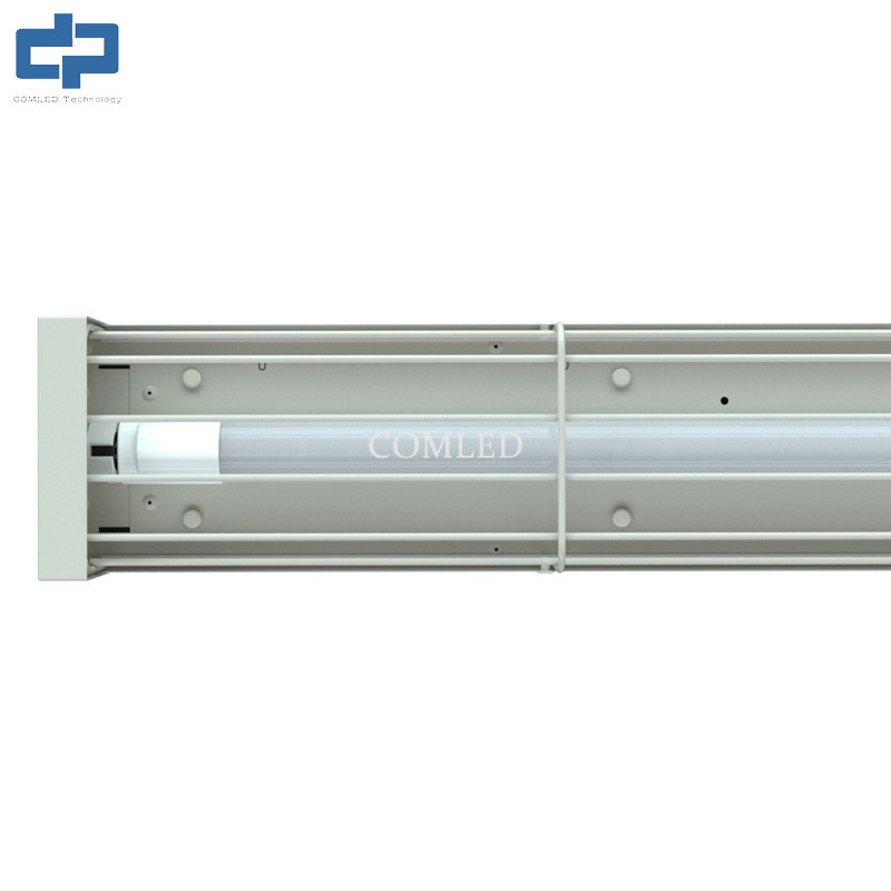 4FT 18W T8 Single Tube Light Fixture With Sensor Dimmable T8 Led Tubes ...