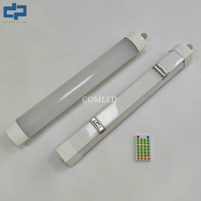 Dimmable LED linear light fixture IP66 industrial triproof batten light Surface Mount vapor tight Linear LED Light Fitting Easy Wiring engineering project LED luminaires
