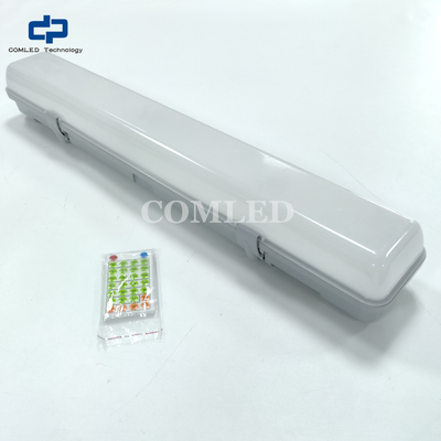 1500mm LED Batten Light IP65 weatherproof batten light fixture Dimmable vapor proof LED Battens suitable for parking lot, warehouse, underground passage, tunnel, etc.